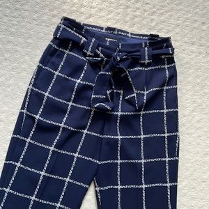 Express high waisted paper bag pants